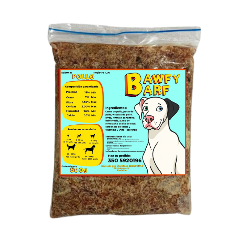 Bawfy Barf Pollo