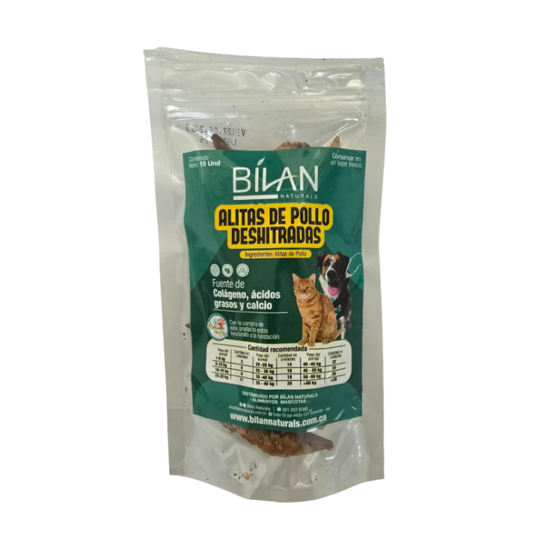 Alitas Deshidratadas Bilan 15
