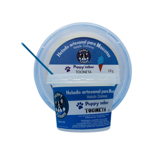 Helado Puppy Cream tocineta 8 Onz
