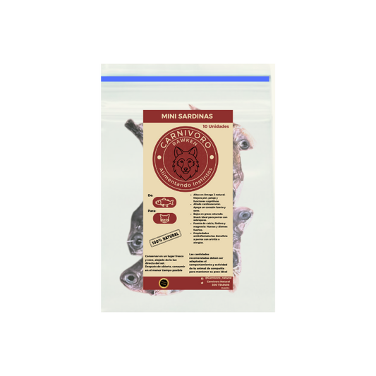 Mini Sardinas para Gatos – Snack Natural y Saludable