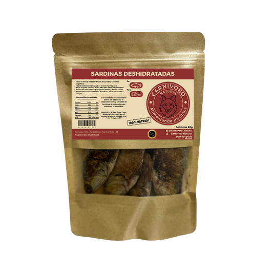 Sardinas Deshidratadas 60g