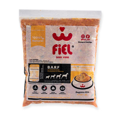 Fiel Barf Pollo 500 gr